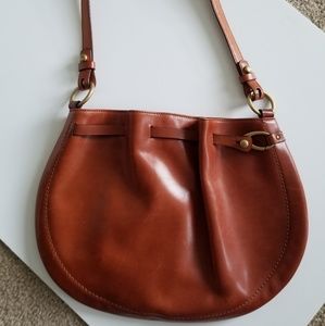 Vintage Bally Cognac Leather purse.